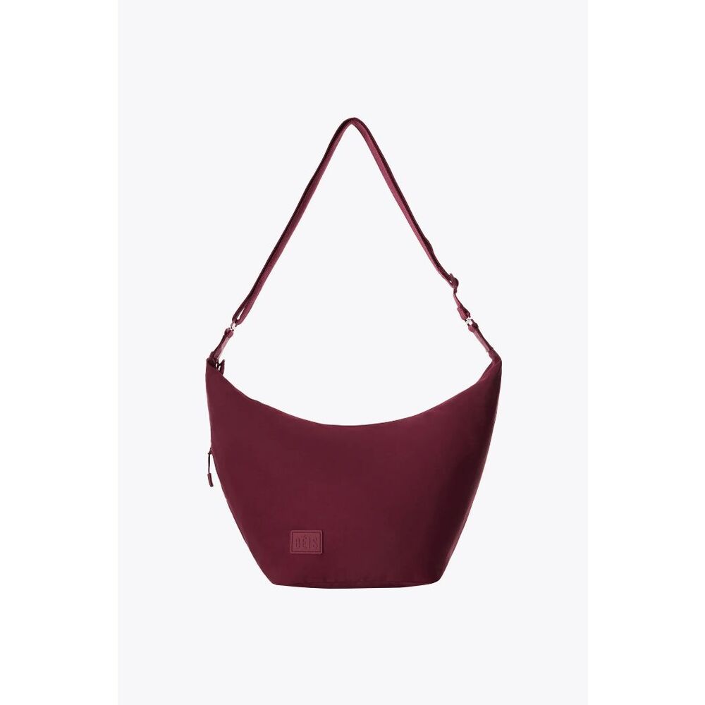 NWT Beis The Crescent Catchall Tote in Burgundy - Picture 4 of 8